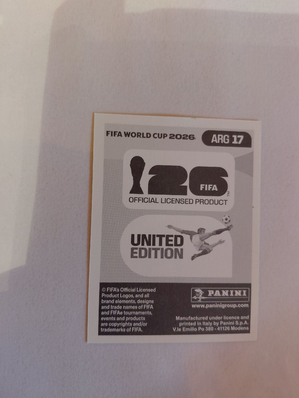 Panini Carte collezionabili: Panini 2026 Messi ARG 17 – Nuovo (secondo la descrizione) da Ovronnaz venduto da Ma-94-hey 1