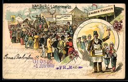 Litho Hamburg, Volksfest am Lämmermarkt