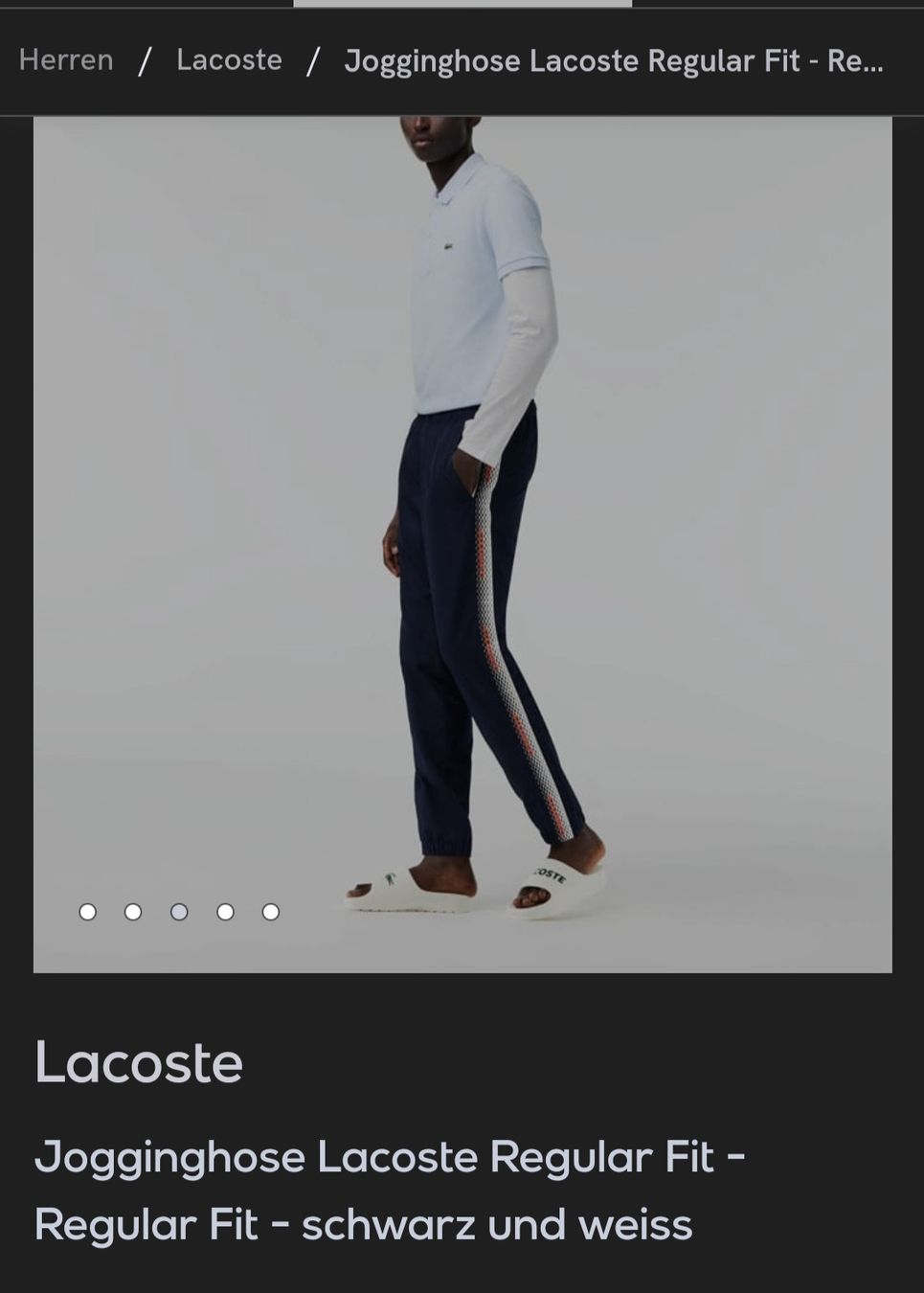 Lacoste Hosen: lacoste – Neu und originalverpackt aus Matten b. Interl von asi_y5cb 2