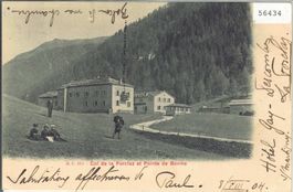 Le col de la Forclaz et Pointe de Bovine - animee