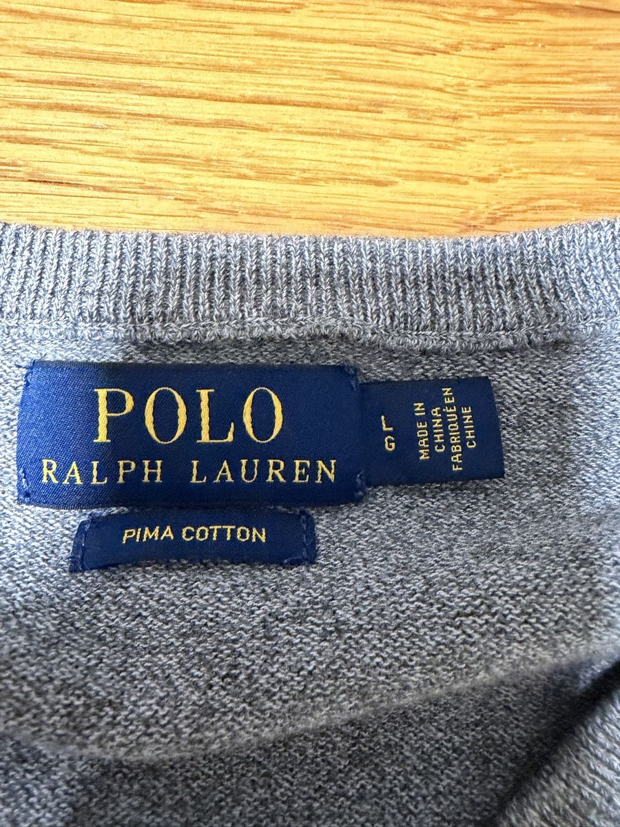 Ralph Lauren Magliette Polo: Polo Ralph Lauren Pullover Grau Gr L – Usato da Möhlin venduto da romano19 1