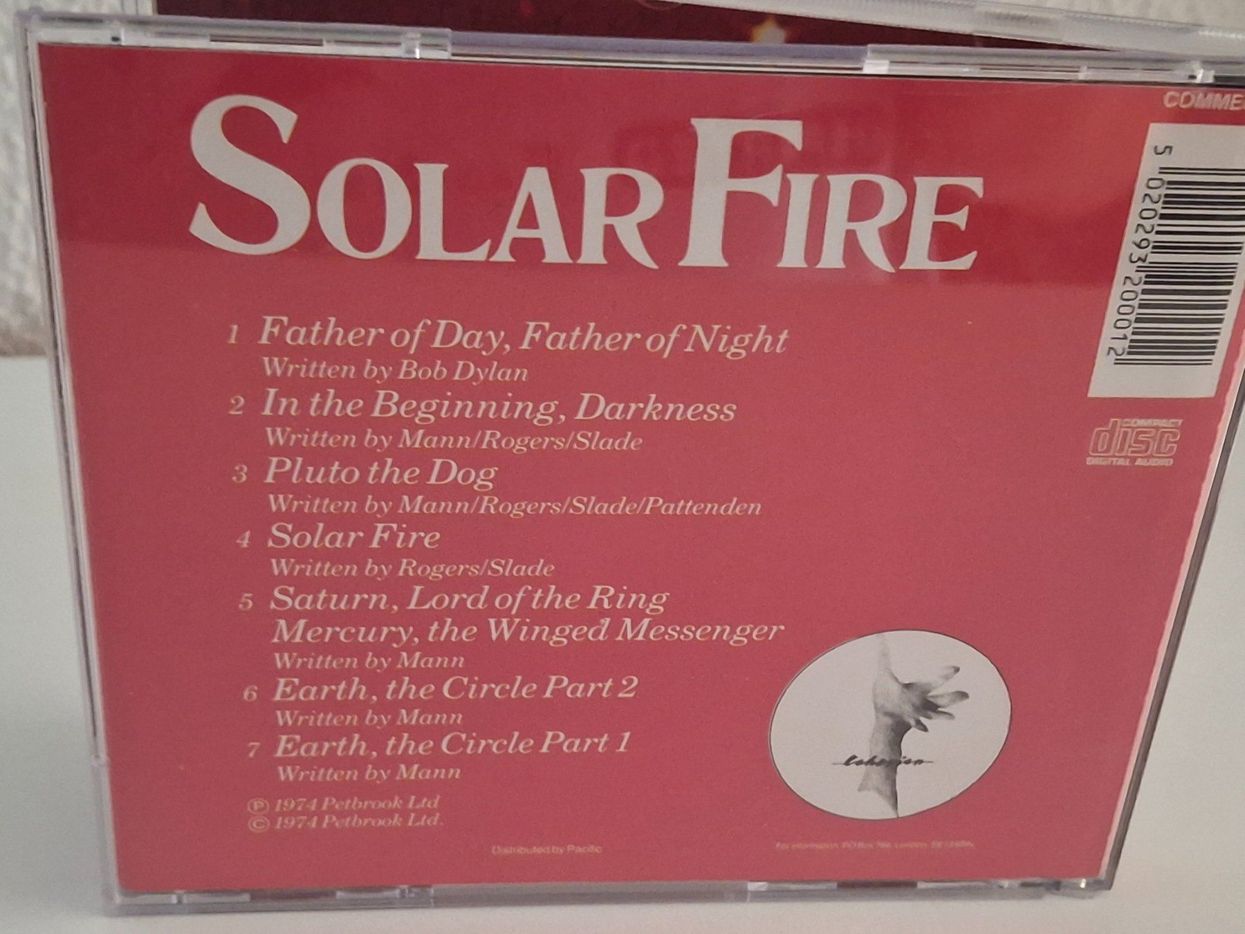 CDs: CD Manfred Mann's Earth Band -  Solar Fire – Gebraucht aus Aarberg von Jackup1 1