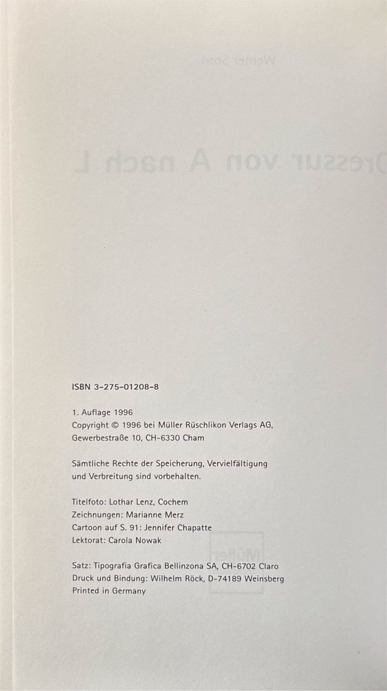 Libri: Dressur von A nach L – Nuovo (secondo la descrizione) da Sarnen venduto da Livres 2
