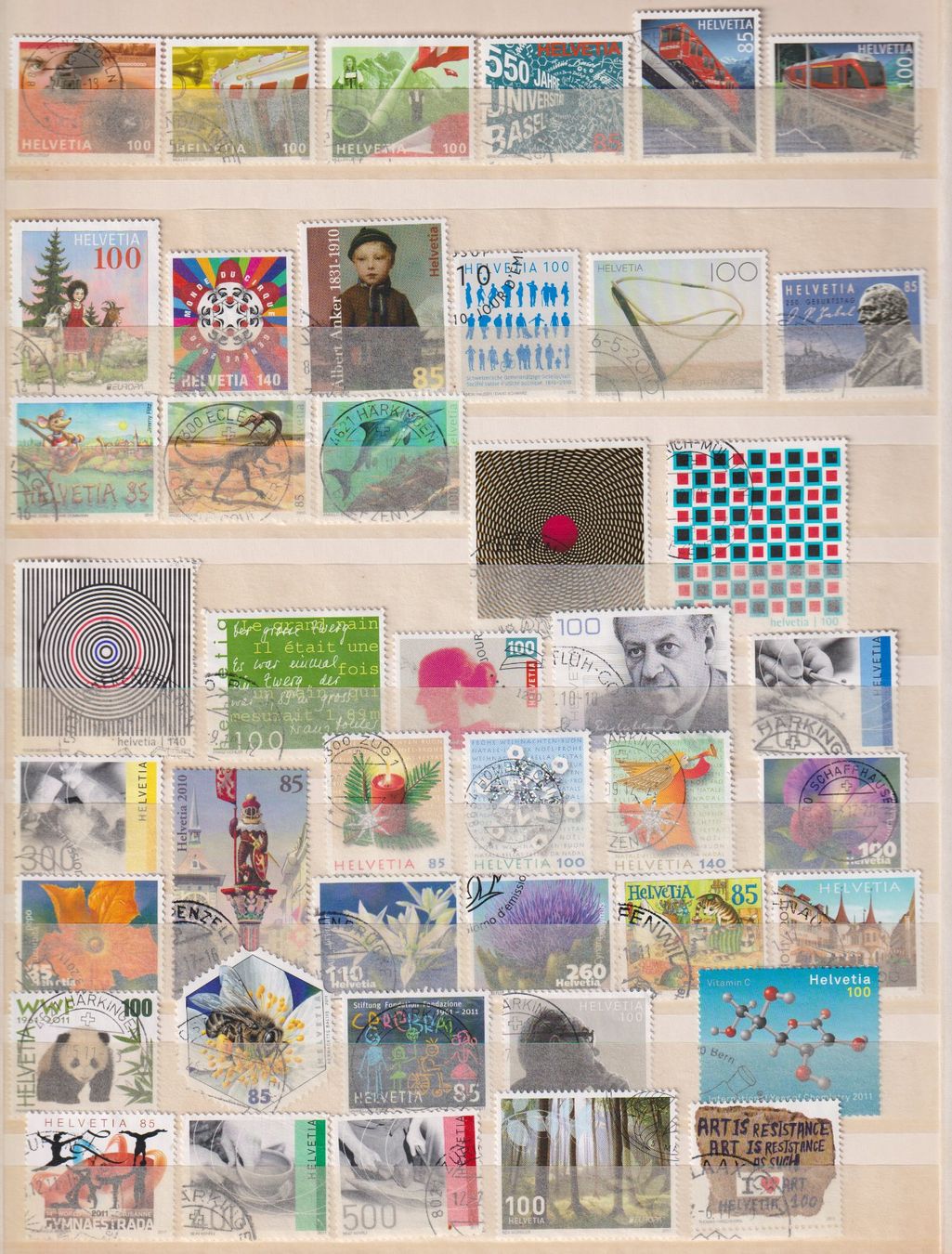 Tutti i francobolli: Lot aus ca. 2009/10/11. Nur ETS oder Rundstempel (2) – Usato da Koblenz venduto da Boerse6 1