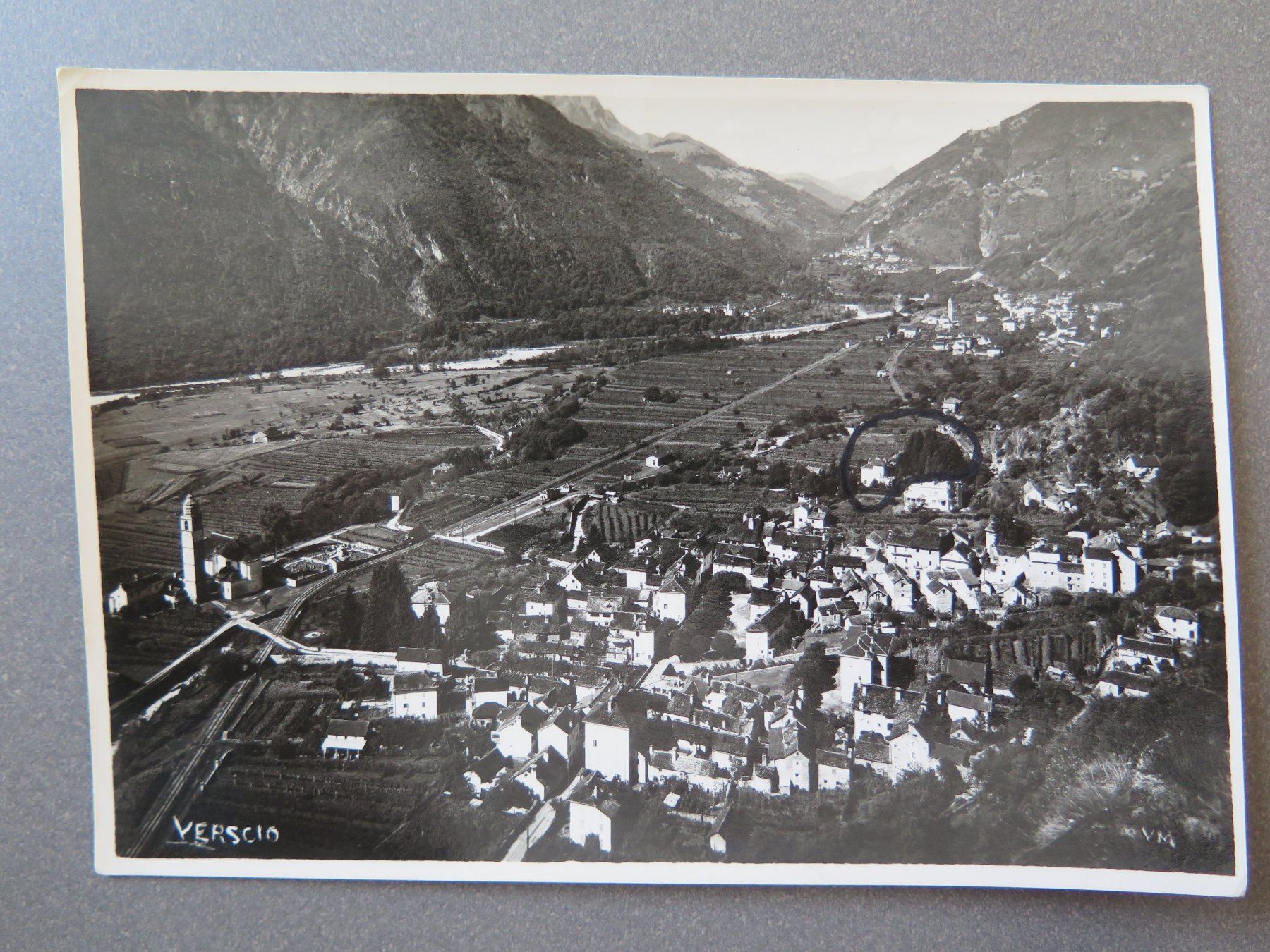 Cartoline postali: VERSCIO – Usato da Wittenbach venduto da lipasal