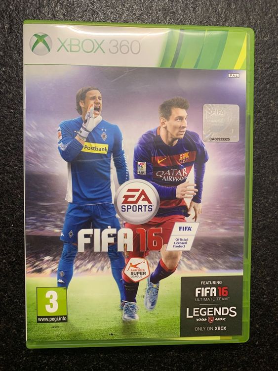 Jeu FIFA 16 - Version Xbox 360 - Complet - Bon état - Édition Française