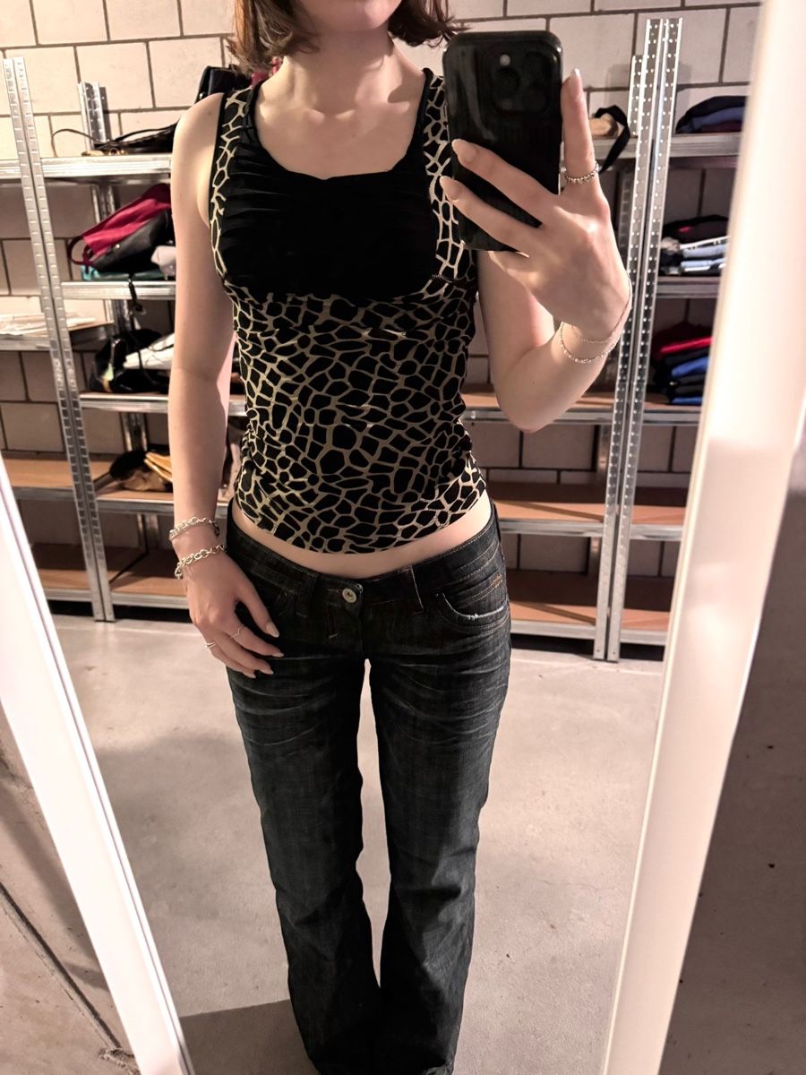 Top: vintage glamour y2k top – Usato da Oberhofen Thun'see venduto da 61archive