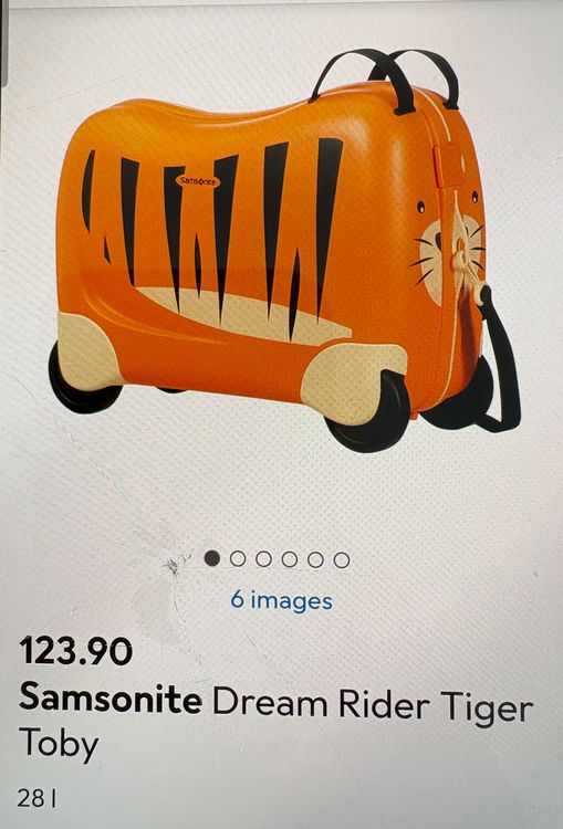 Samsonite Dream Rider Tiger Toby (Gebraucht) in Gibswil für CHF 30 ...