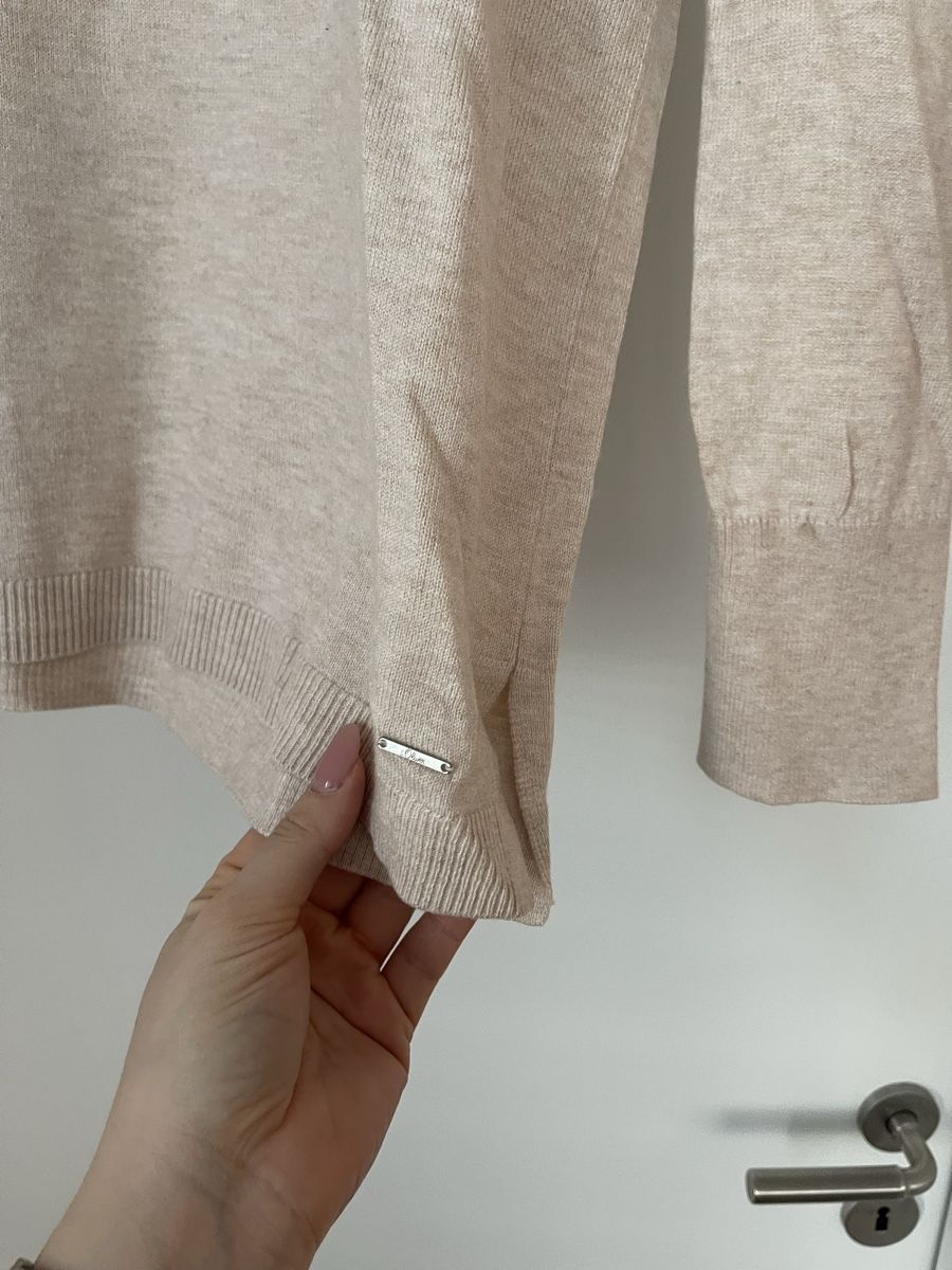 S.Oliver Maglioni & Felpe: Schöner Rollkragenpullover, beige, Grösse L, neuwertig – Usato da Bremgarten AG venduto da arl_8nbf 1
