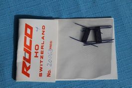 Ruco, Überschreiten der Gleise verboten, 4 Tafeln, Neu