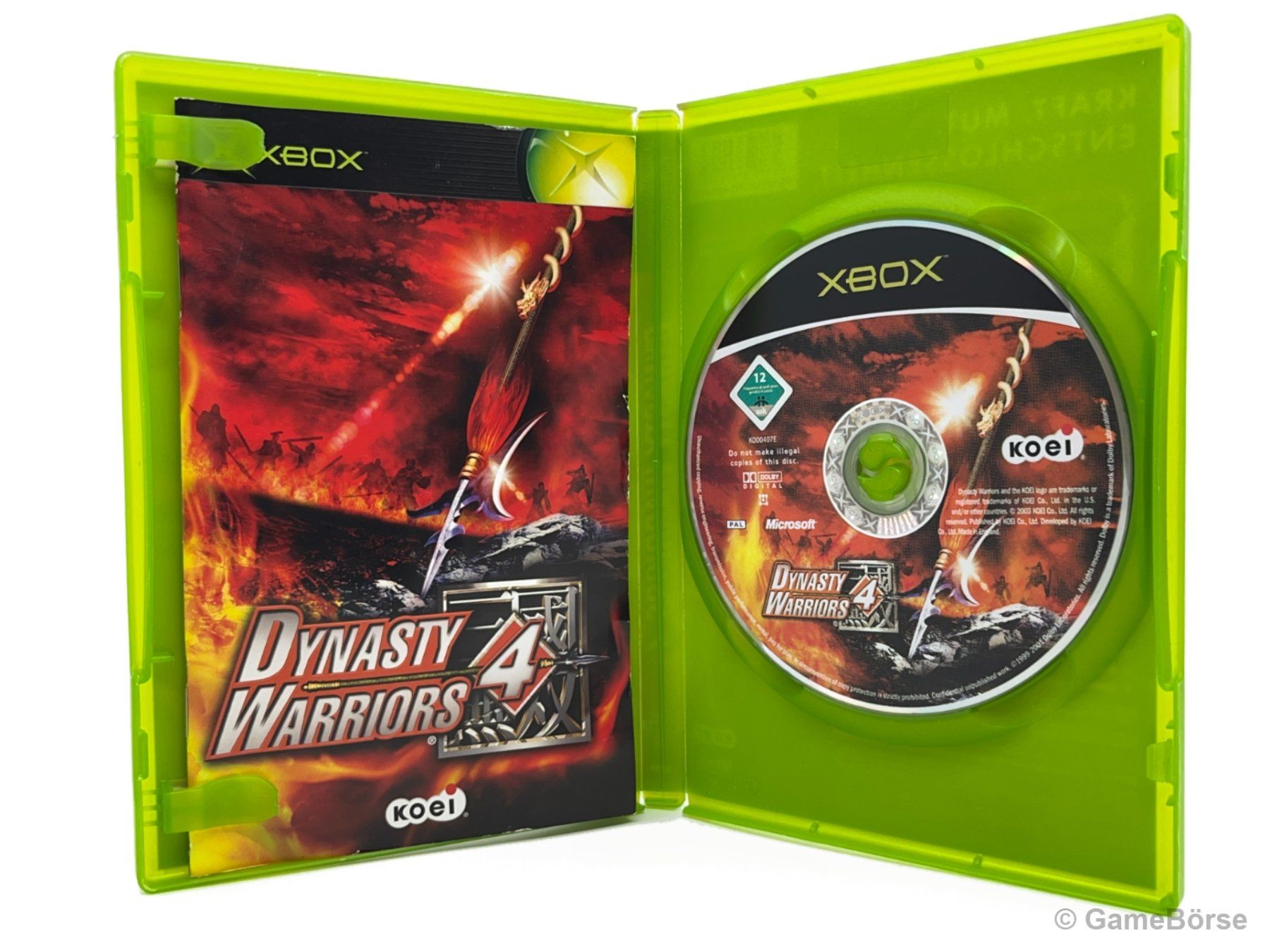Microsoft Giochi: Xbox Dynasty Warriors 4 – Usato da Stettfurt venduto da GameBoerse 2