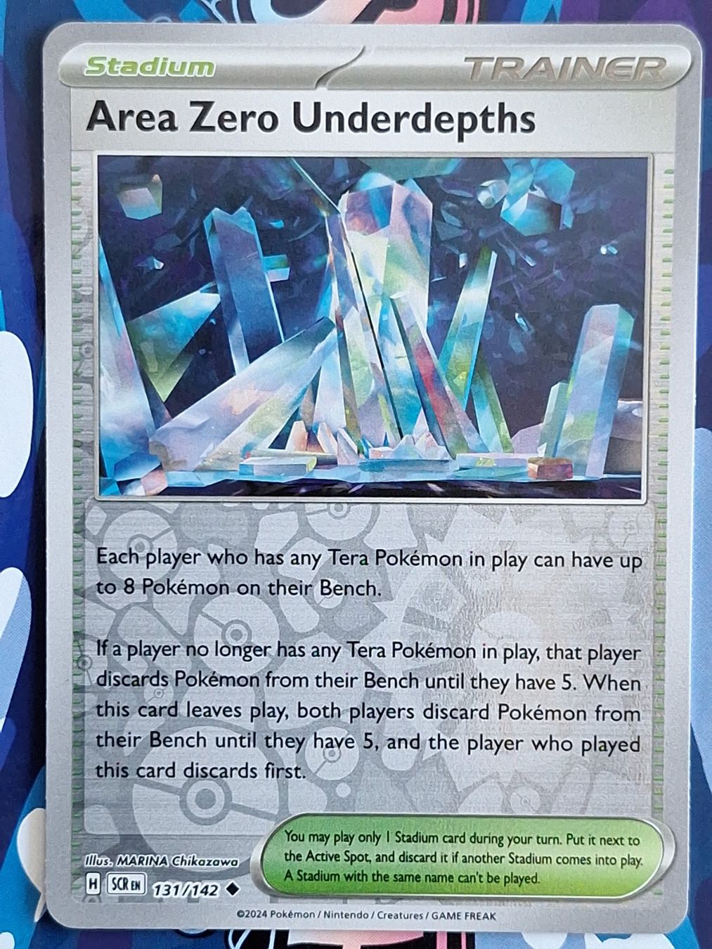 Pokémon Sammelbilder & Trading cards: Area Zero Underdepths - Reverse Holo Stellar Crown - #7.3 – Gebraucht aus Altstätten SG von GGsGameshop