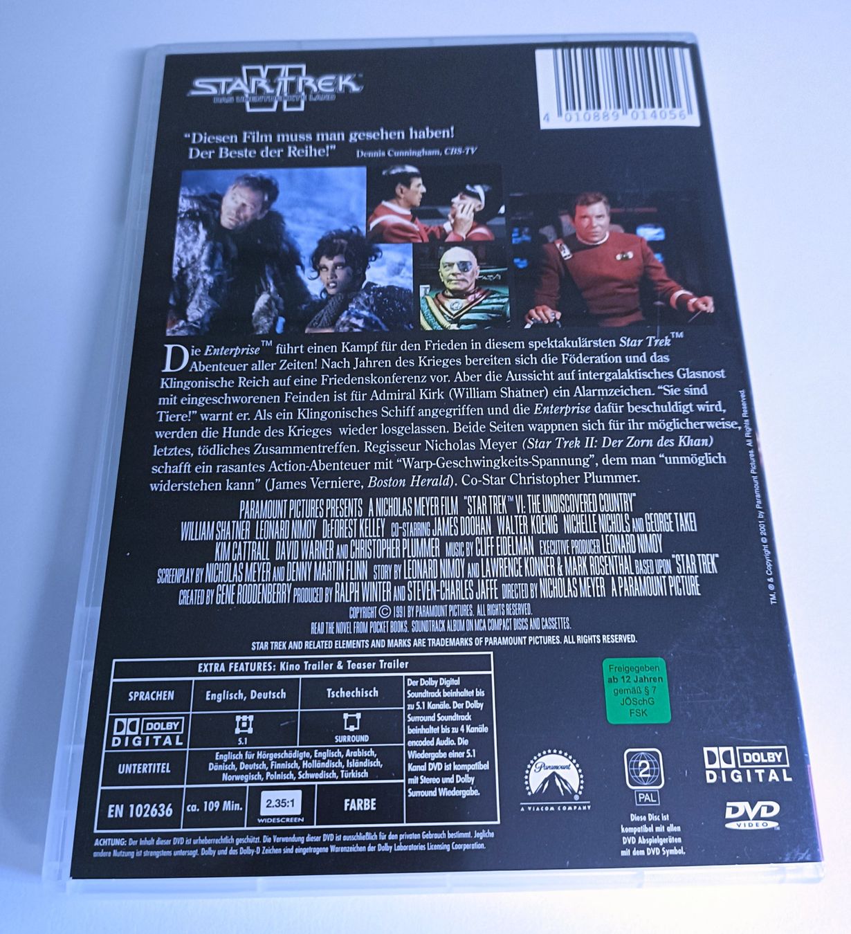 Tous les DVDs: Star Trek VI – D'occasion à Köniz par Movieportal007 1
