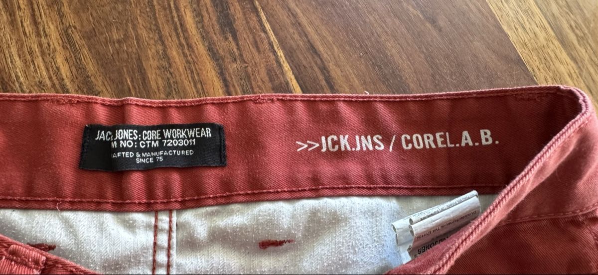 Jack & Jones Pantaloni: Rostrote Shorts, Jack Jones, Gr. S – Usato da Reitnau venduto da Chiroptera74 2