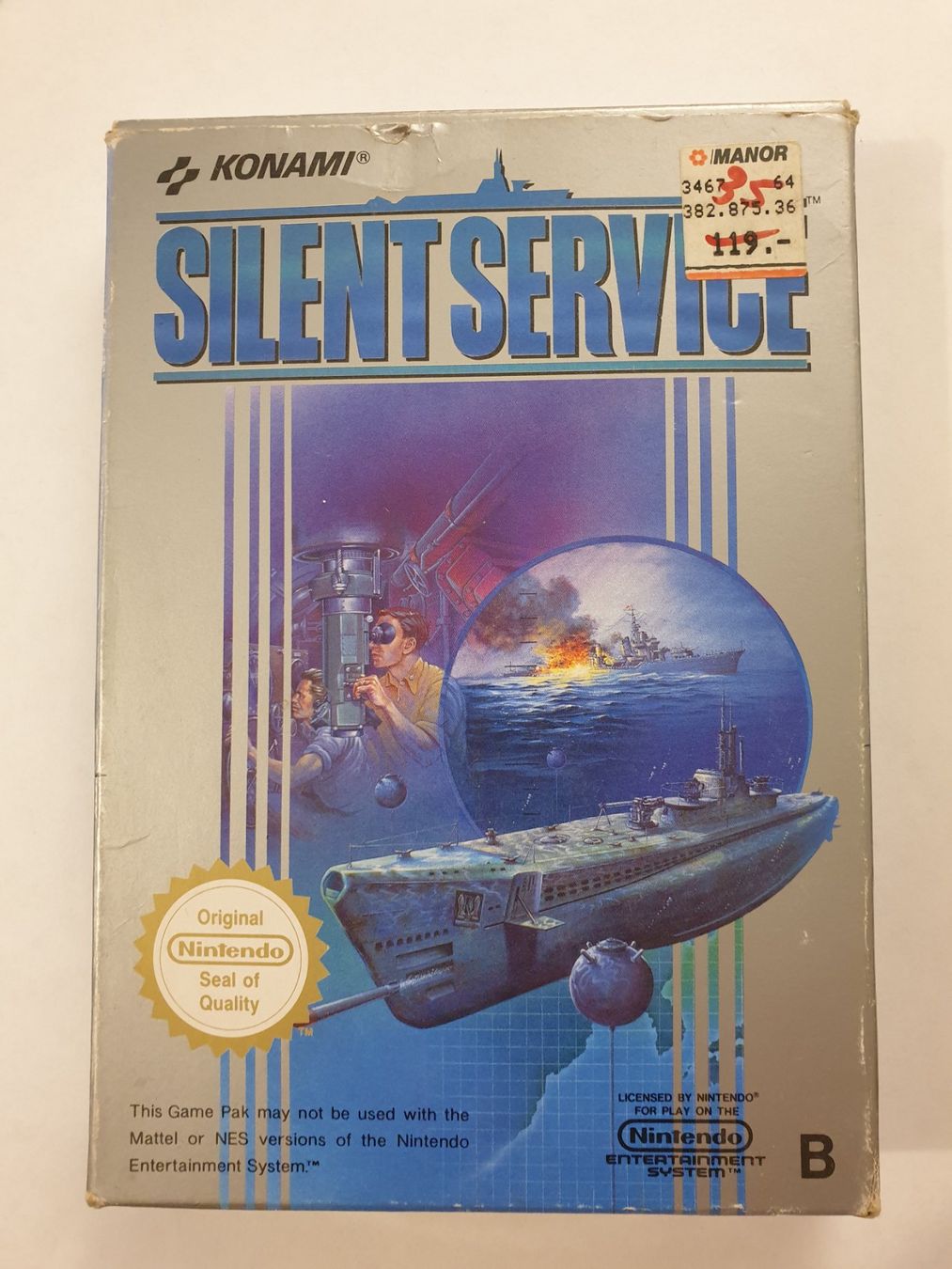 Nintendo Giochi: Nintendo / NES - Silent Service OVP – Usato da Rain venduto da Laupia