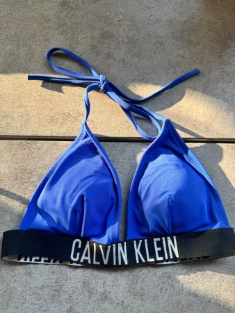 ✨Calvin Klein Bikinihose und Top Grösse S, blau