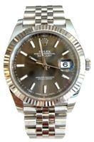 Rolex Oyster Perpetual Datejust grau 41mm - 126334