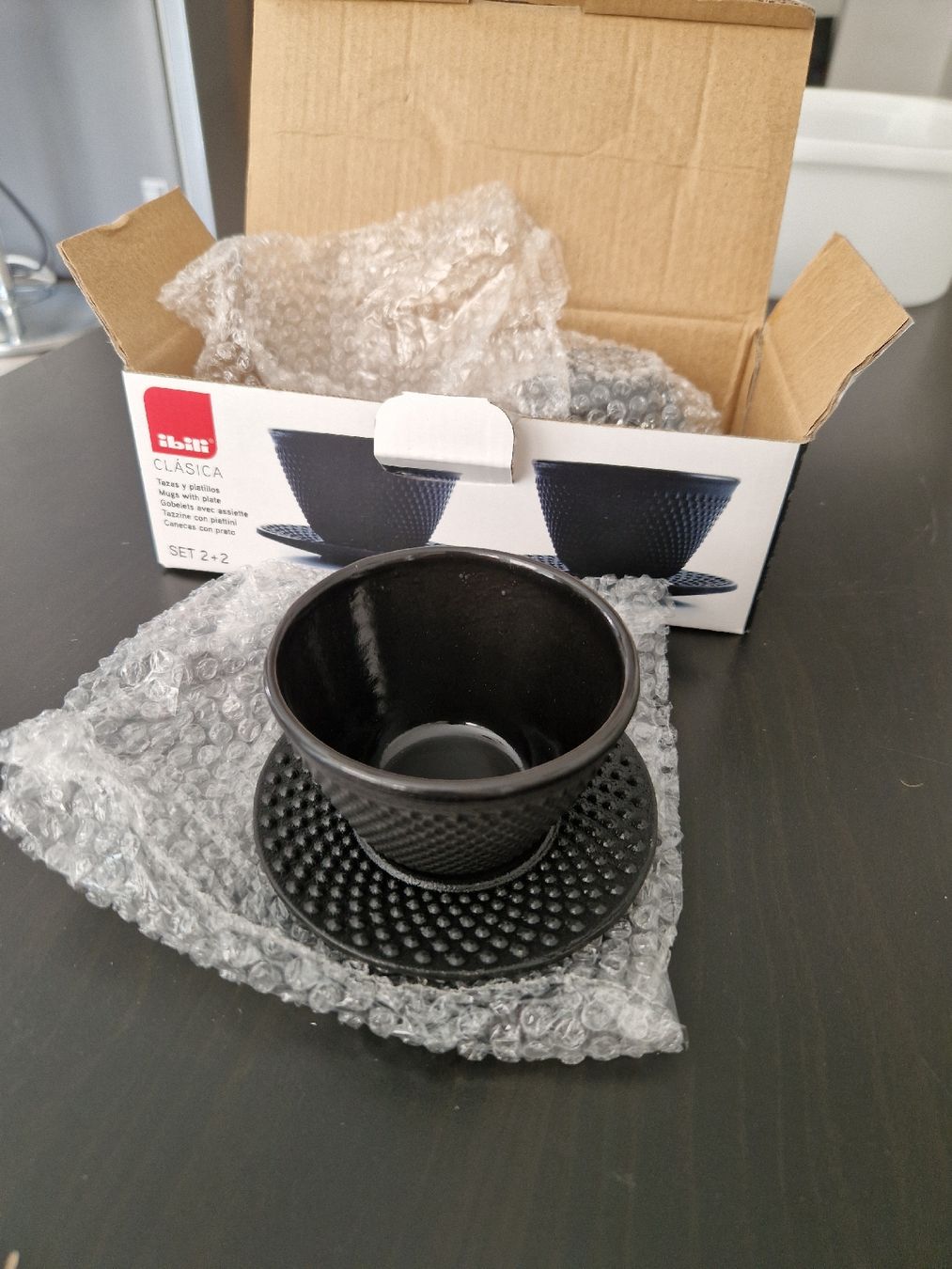 Tazze: Tassen mit Unterteller 2er Set neu – Nuovo e nell'imballaggio originale da Turbenthal venduto da Vieirag 1