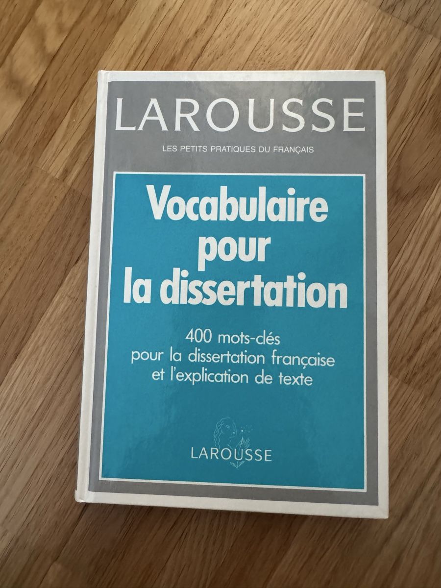 Libri: Larousse - Vocabulaire pour la dissertation – Usato da Meyrin venduto da mai_pl7s