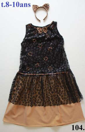 Costume léopard / Leopard t. 8 - 10 ans