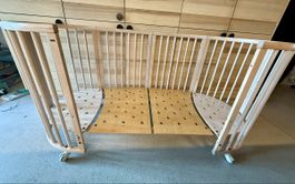 Stokke Junior Kinderbett mit Matratze gut gebraucht