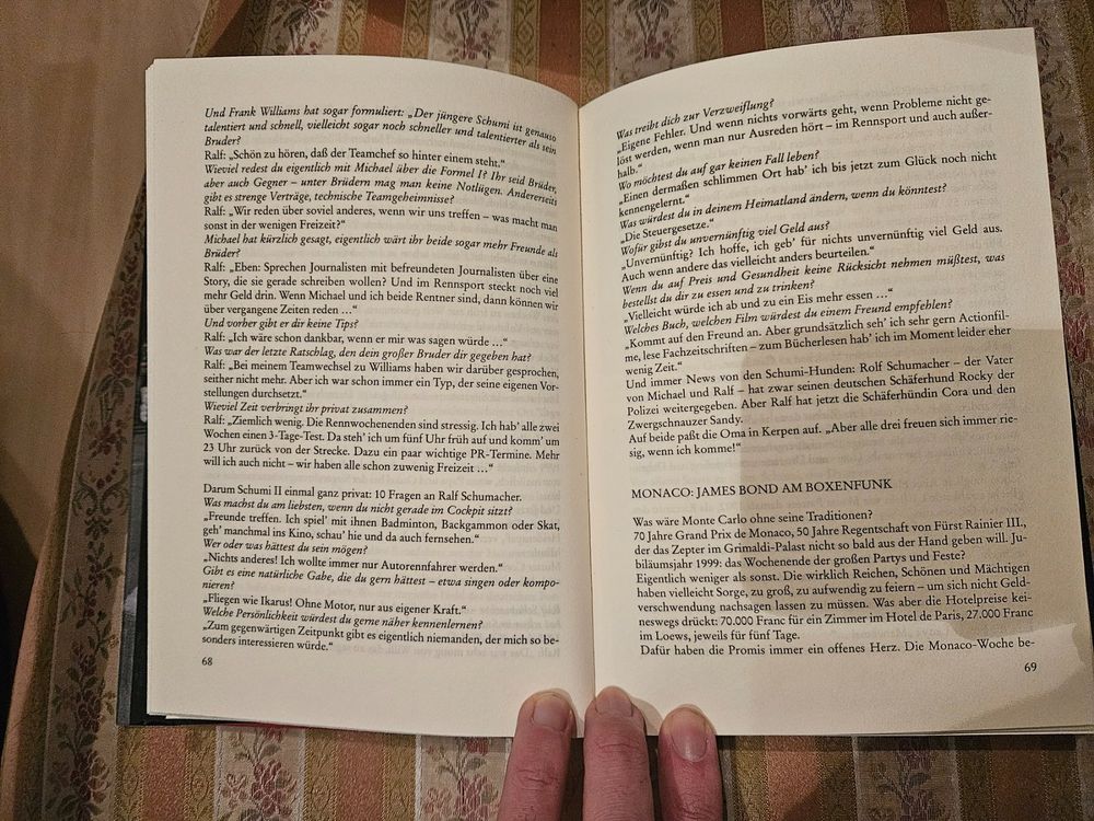 Bücher: Buch Formel 1 Grand Prix Story 1999 von Heinz Prüller – Gebraucht aus Riedholz von grappa09 1