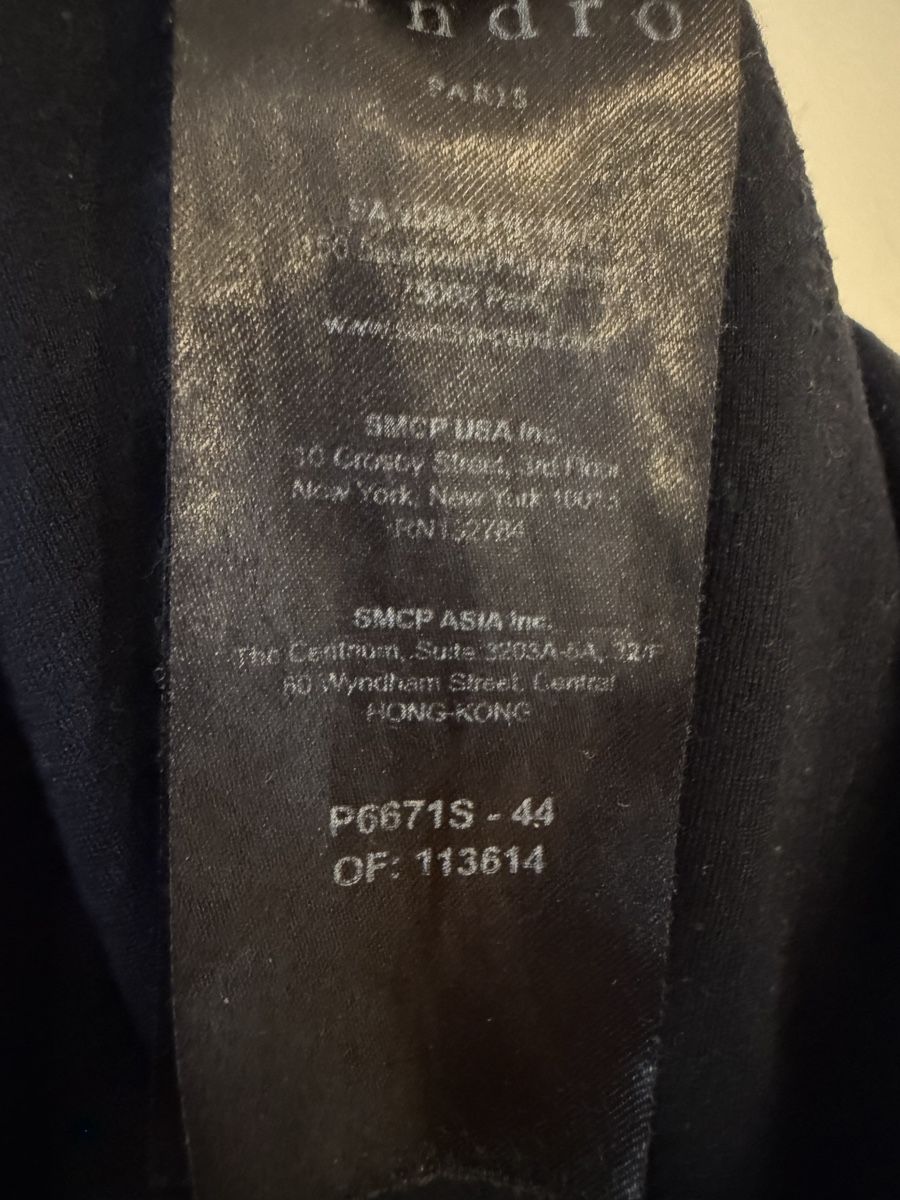 Sandro Pantaloni: Pantaloni Sandro Paris Blu Taglia M – Usato da Lugano venduto da can_xdd8 7