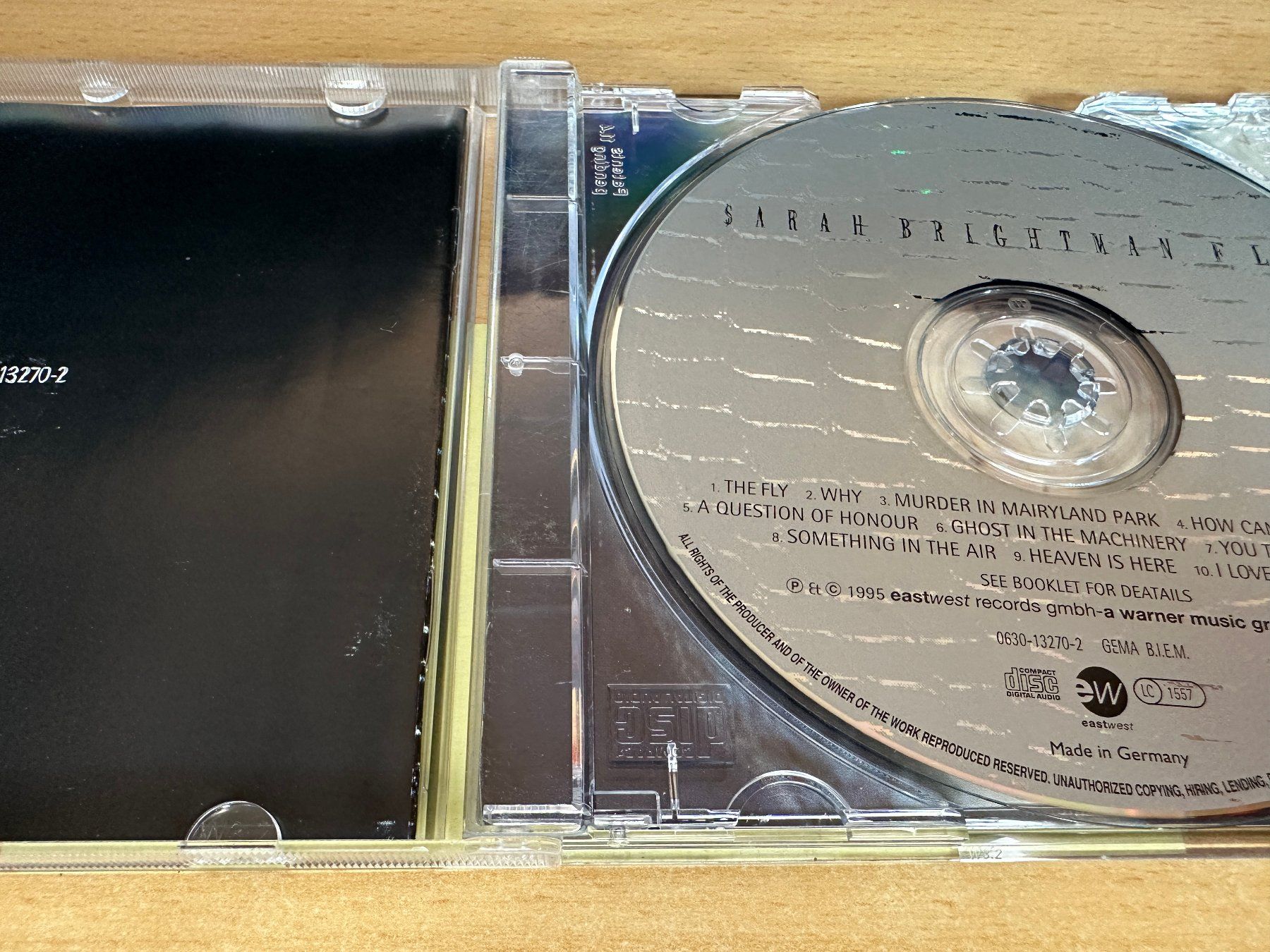 CD: Sarah Brightman – Fly – Usato da Rikon im Tösstal venduto da Alpenmutz 2