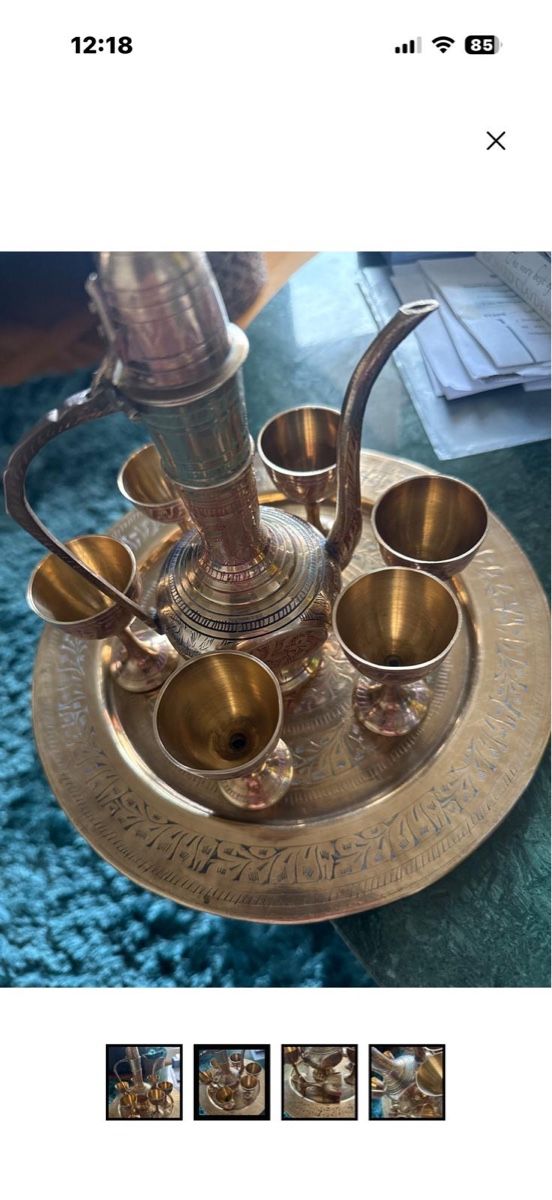 Set di piatti: Service à liqueur  vintage - 7 pièces! – Usato da Neuchâtel venduto da sta_9pcz 1