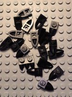 Lego 20x Platte 1x1 mit Zahn horizontal (49668)