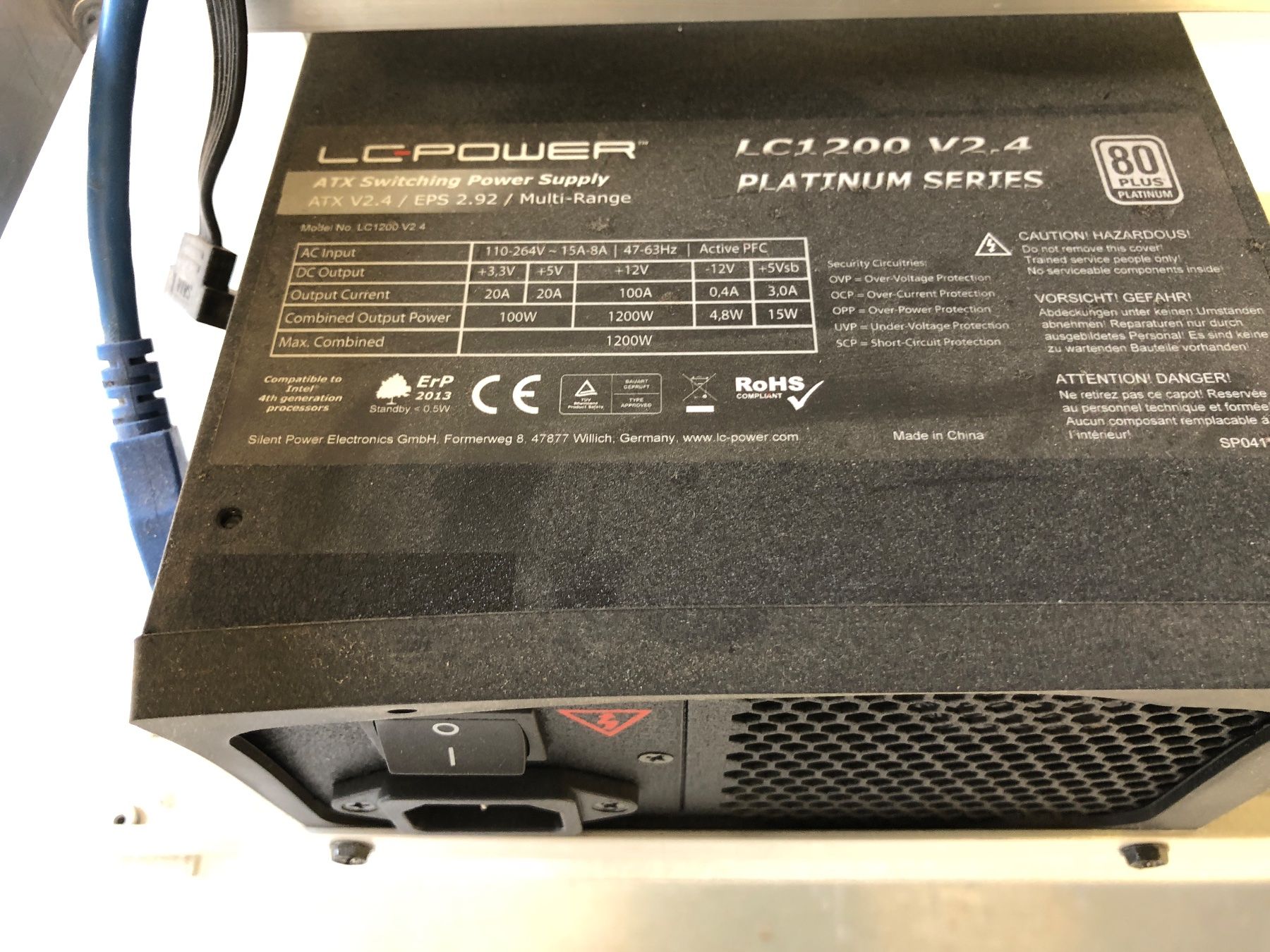Coin Miner: Mining Rig 6x MSI RX 580 8GB – Usato da Altstätten SG venduto da Drwall 4