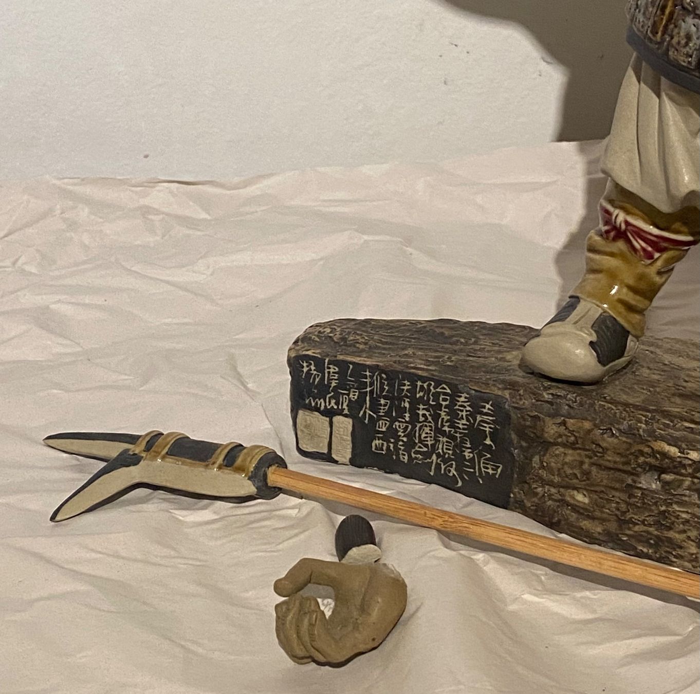 Statuette: Ceramic Shiwan Warrior statues – Usato da Zug venduto da zoe_k5wh 3