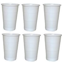 1000 Stück Trinkbecher Becher Ausschankbecher 0,2 l Weiß 200