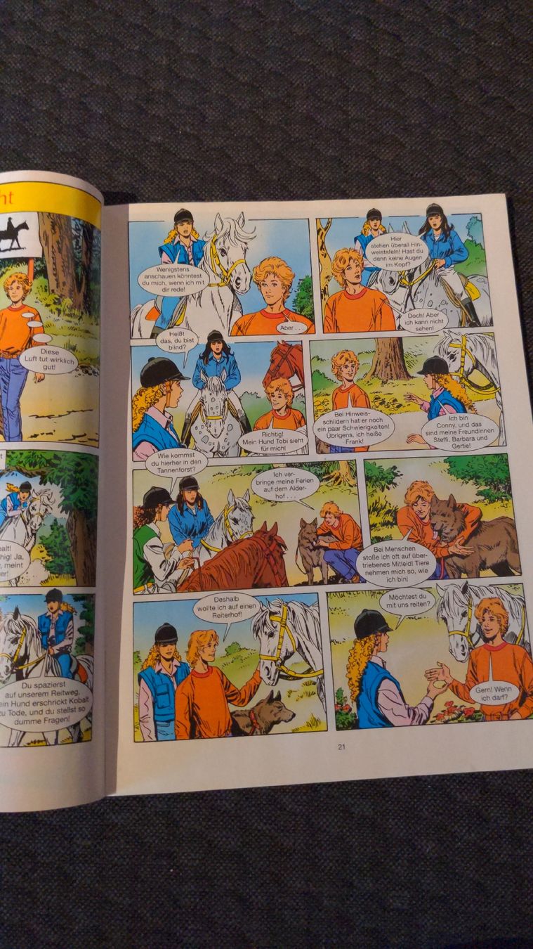Fumetti: Conny Comic-Sonderheft #1 - Meine schönsten Pferdecomics – Usato da Niederscherli venduto da Mon_Art 3