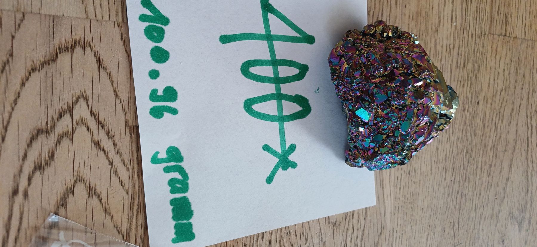Pietre preziose: Aura Amethyst Cluser Regenbogen – Usato da Flawil venduto da Naphtali 6