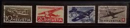 F46) F37-40, Flugpostmarken Satz sauber ⊙ Kt. 40.-