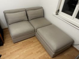 Gemütliches Sofa -  flexibel kombinierbar - Maße 160x193x85