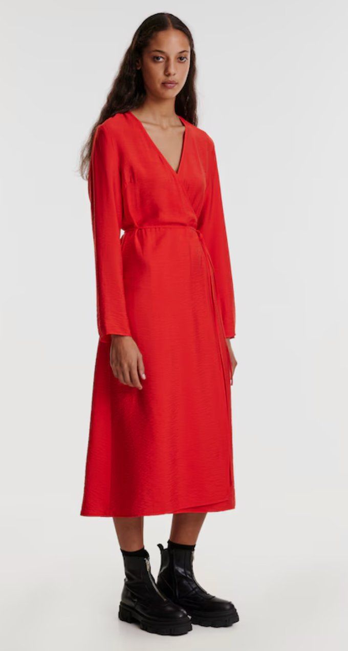 Vestiti: EDITED Dress 'Alara' in Red, Size 38 – Usato da Zürich venduto da FT_Zurich 6