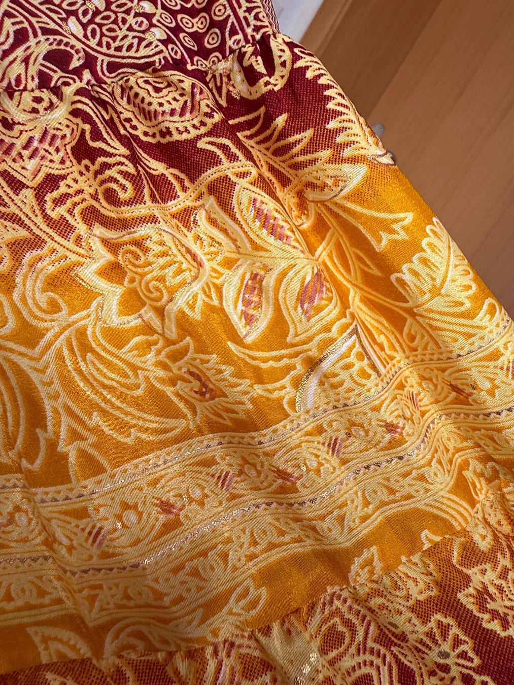 Robes: Boho Maxiszufenkleid aus Seide – Neuf (Voir description) à Sigriswil par ck56 6
