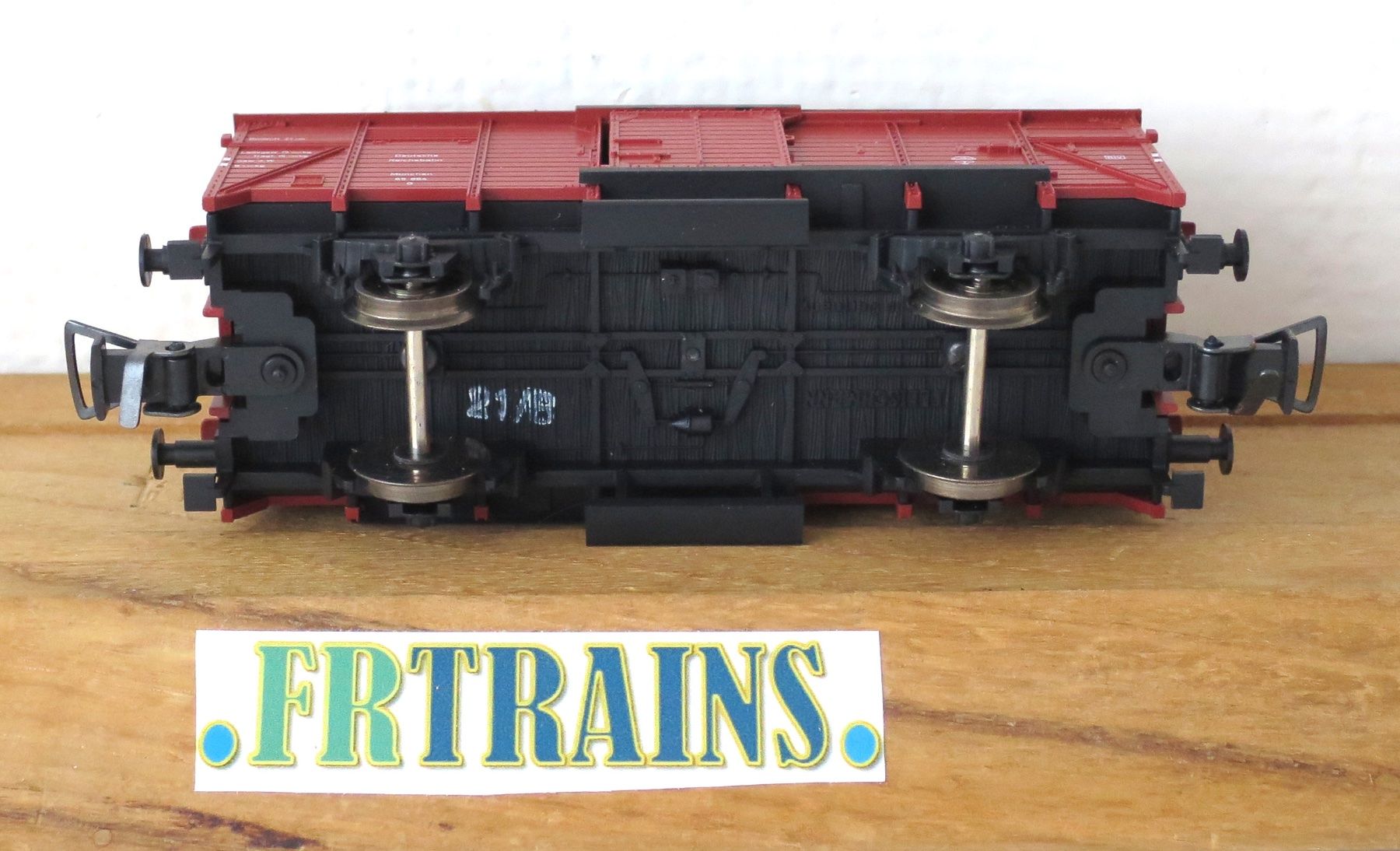 Fleischmann Modellini di ferrovie: FLEISCHMANN 5350  DRG WAGON COUVERT BRUN – Usato da Gland venduto da FRtrains 3
