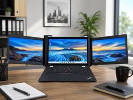 FlexiTriLap 14 Zoll - Laptop Bildschirm Erweiterung