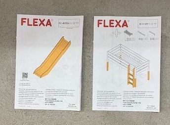 Flexa Scivoli: Flexa Rutschbahn mit Leiter und Stützen – Usato da Winterthur venduto da Platzmacher_123 2