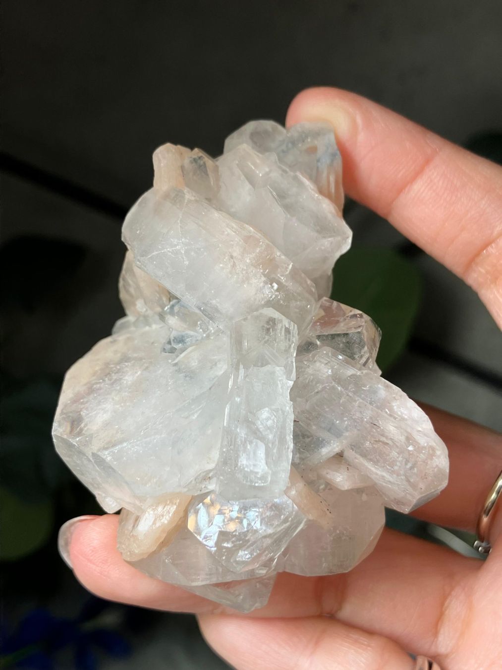 Mineralien & Heilsteine: Apophyllit mit Stilbit – Neu (gemäss Beschreibung) aus Neuheim von m.hald