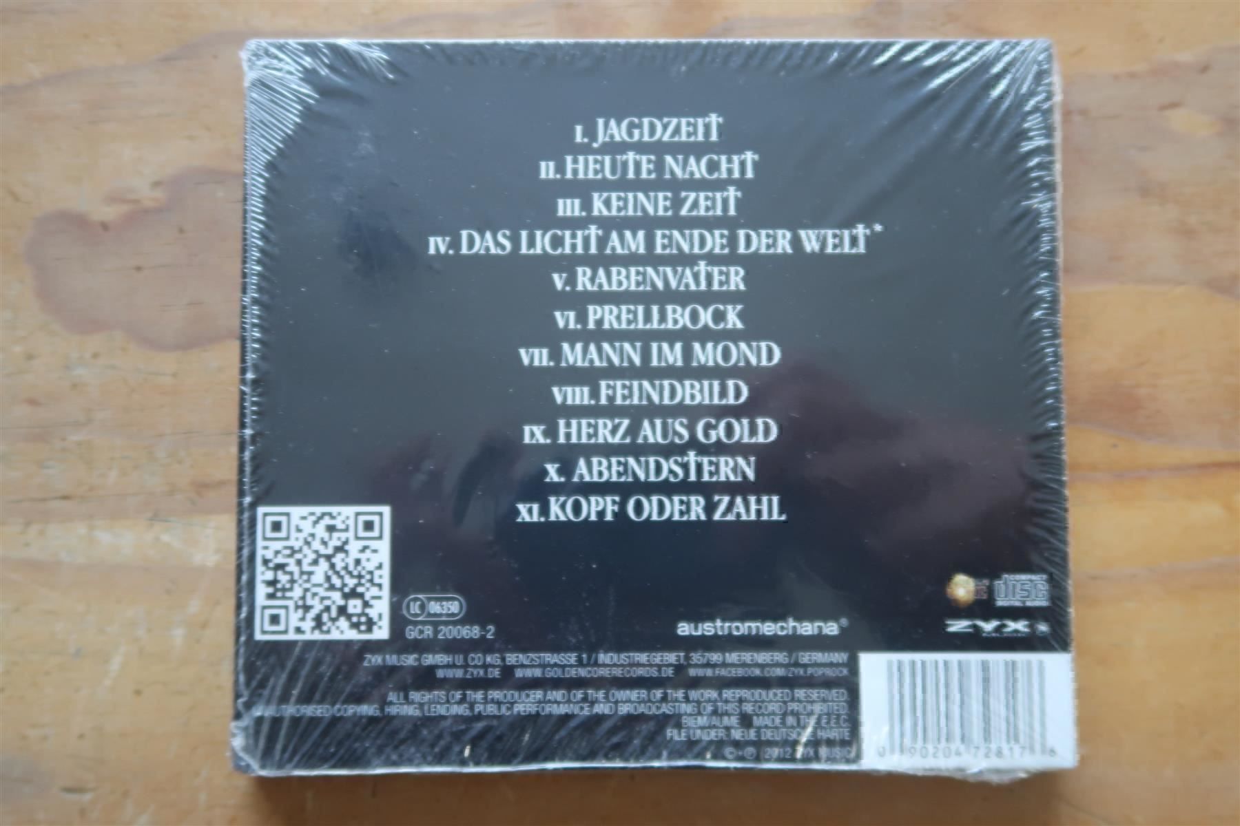 CD: MEGAHERZ - GÖTTERDÄMMERUNG - NEUE CD OVP – Nuovo e nell'imballaggio originale da Basel venduto da Patiscat 1