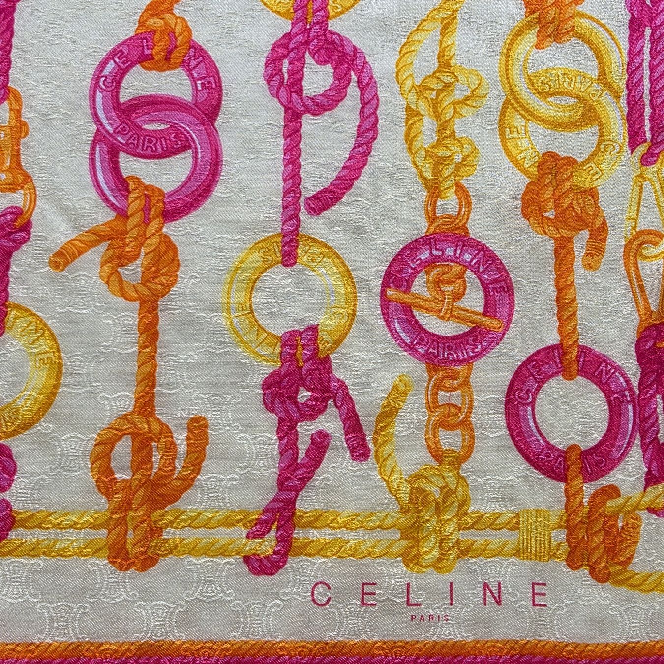 Celine Foulard & Sciarpe: CELINE Halstuch 58x58 cm Baumwolle Vintage – Nuovo (secondo la descrizione) da Zürich venduto da LIMAR 1