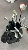 Set completo da golf Wilson + carrello per golf per la prima