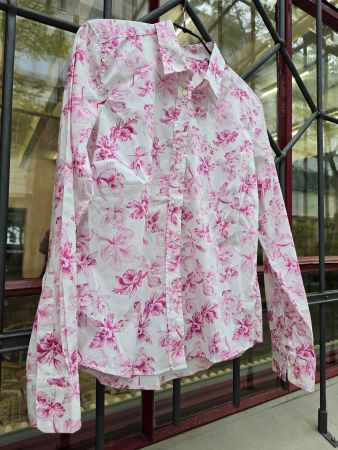 Kleidung: Bluse GANT rosa gemustert (38)