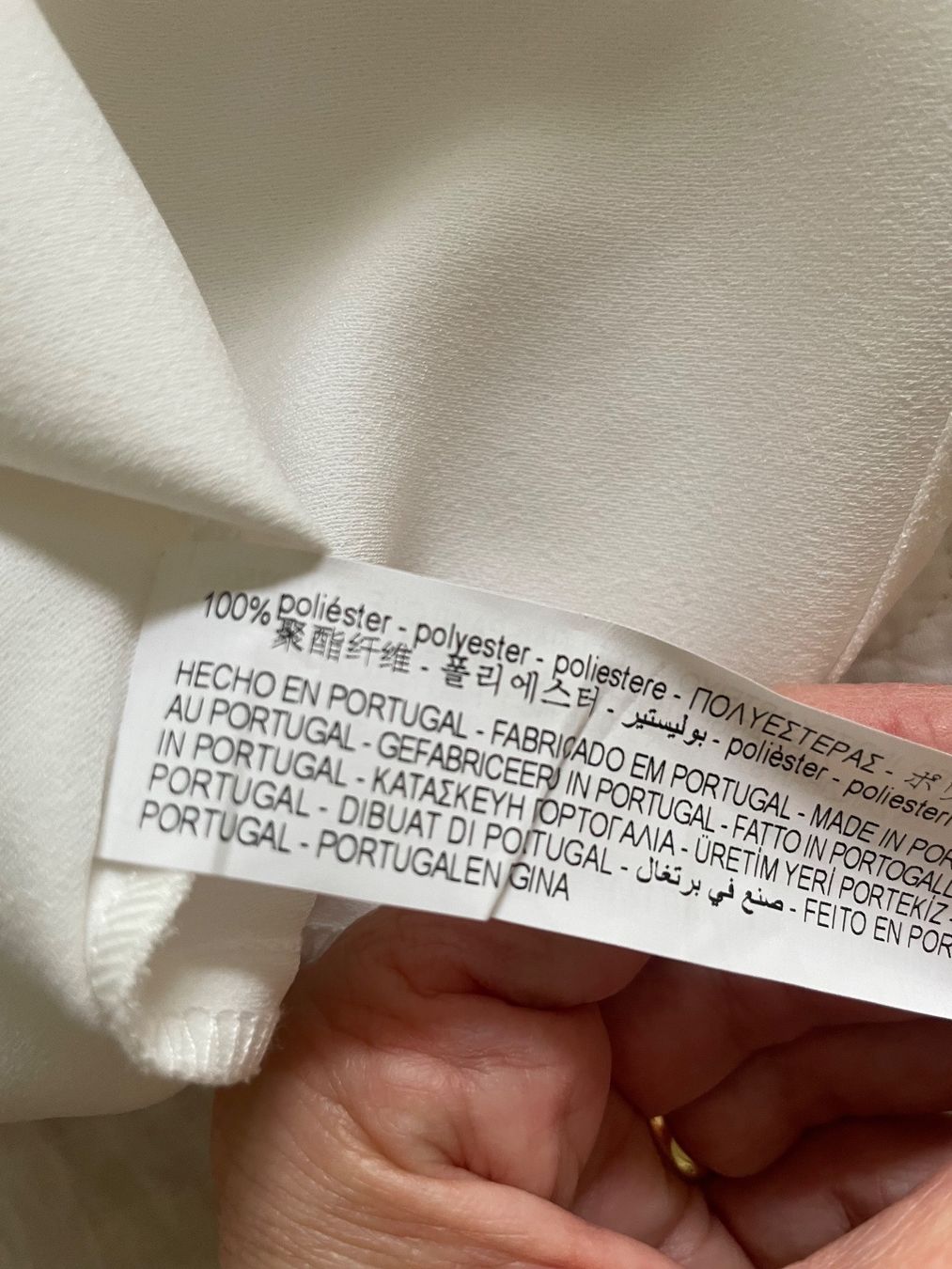 Zara Tuniche: Tunique blouse Zara M blanche – Usato da gland venduto da Moral 7