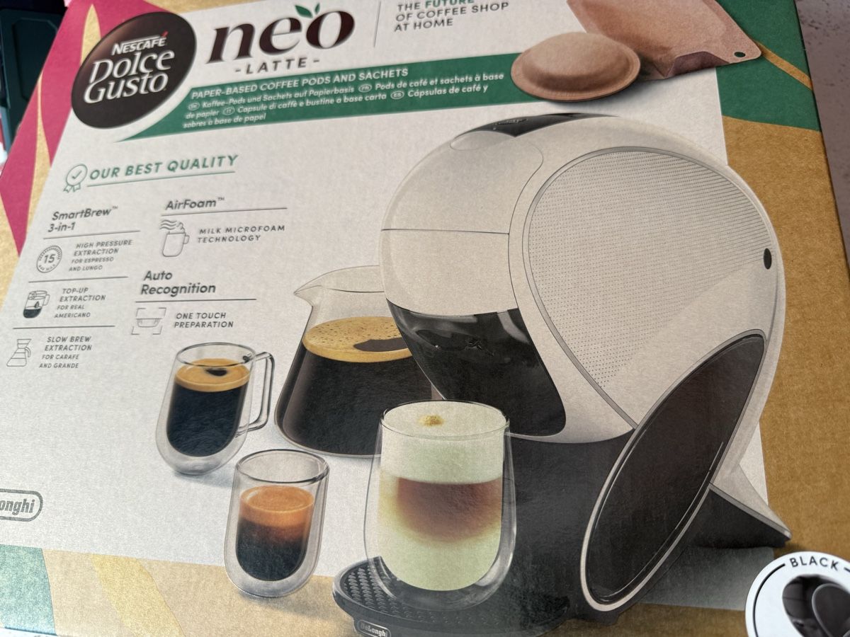 De'Longhi Kaffeemaschinen & Espressomaschinen: Kaffemaschine Dolce Gusto – Neu und originalverpackt aus Rüti ZH von ES95 1