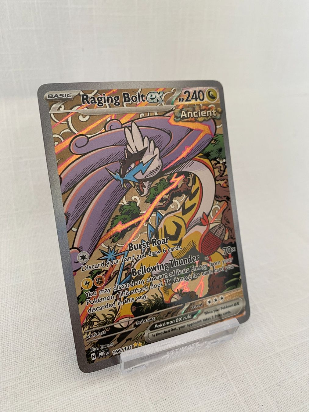 Pokémon Carte collezionabili: Pokemon / Prismatic Evolutions / Raging Bolt ex 166/131 EN – Nuovo (secondo la descrizione) da Rottenschwil venduto da Sigma_Freud 3